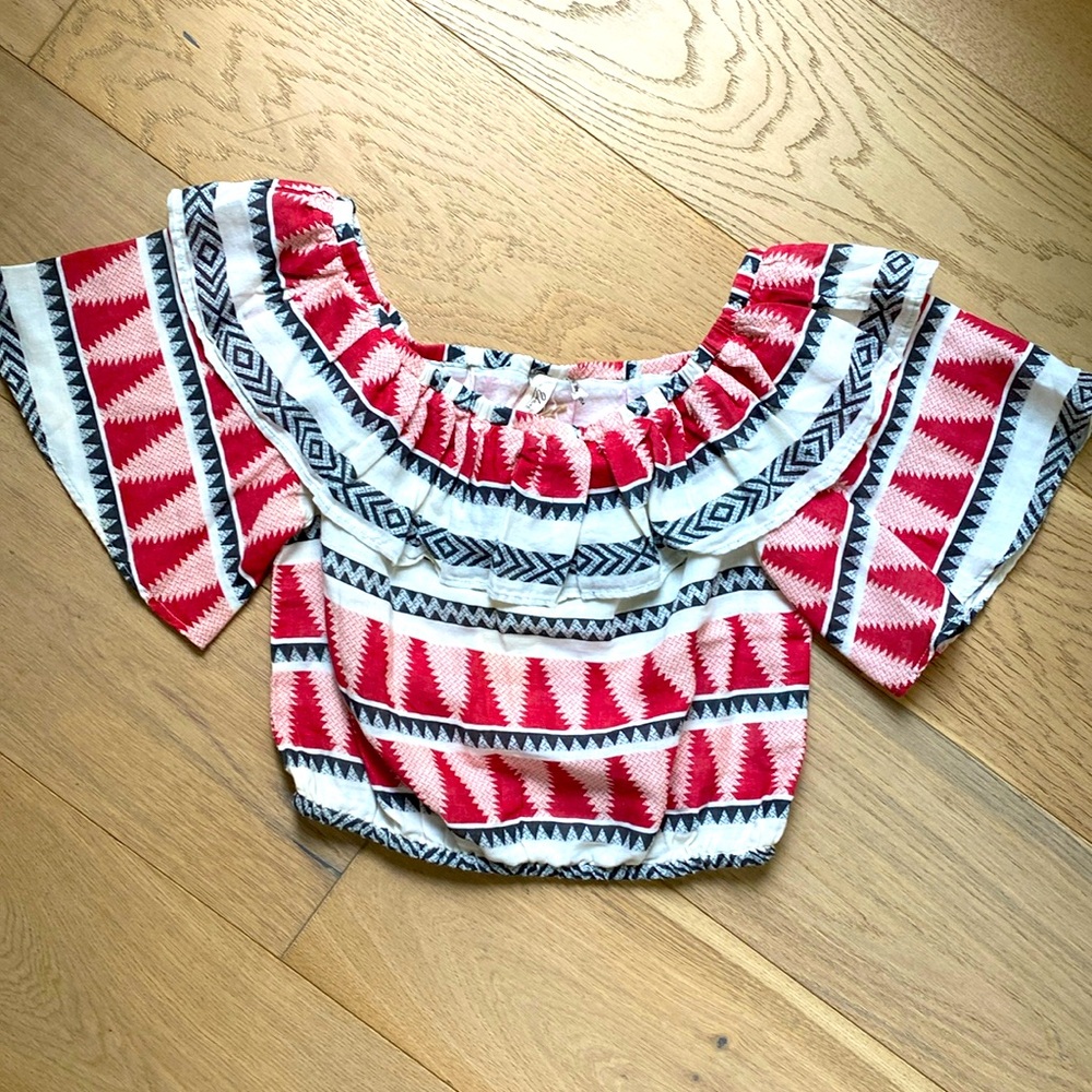 NWT-Elan “Senorita” crop top